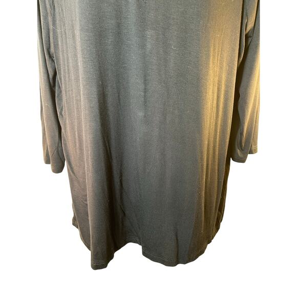 LANE BRYANT Women’s Long Sleeve Top With Mesh Neckline / Size: 14-16 - Picture 5 of 7
